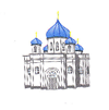 Нарисованный Свято-Казанский женский монастырь